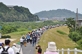 10km】天神川・倉吉駅コース【5km】川と緑の彫刻コース